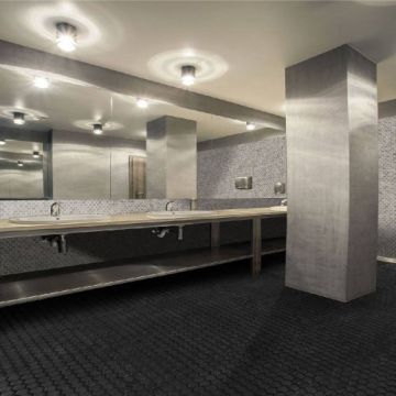 Mozaic Onix Hex Stoneglass, 301x290 mm, mat - Culoare Hex Stoneglass Opalo Black