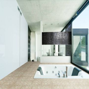Mozaic Onix Stoneglass Opalo, 31.1x31.1 cm, lucios - Culoare Stoneglass Opalo Blanco