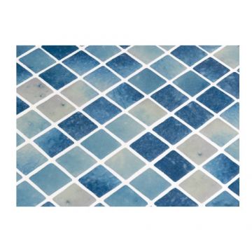 Mozaic piscina Onix Vanguard, 311x311 mm, lucios - Culoare Bluestone Blend Antislip