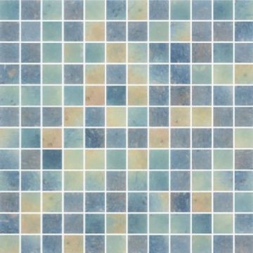 Mozaic piscina Onix Vanguard, 311x311 mm, lucios - Culoare Lake Blend Antislip