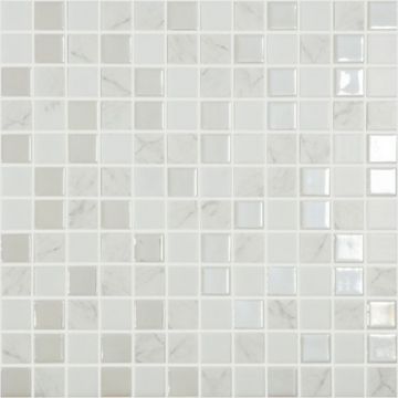 Mozaic Vidrepur Antarctica, pe plasa - Dimensiune 25x25mm