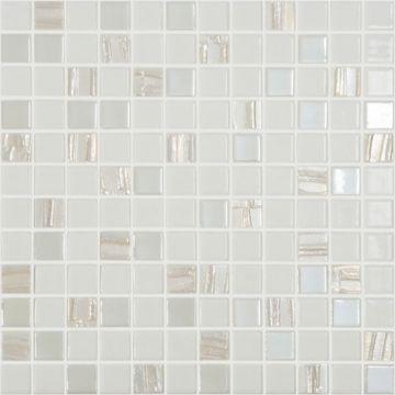 Mozaic Vidrepur Antarctica, pe plasa - Dimensiune 25x25mm