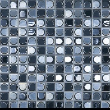 Mozaic Vidrepur Aura 25x25mm, pe plasa - Dimensiune 25x25mm