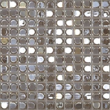 Mozaic Vidrepur Aura 25x25mm, pe plasa - Dimensiune 25x25mm