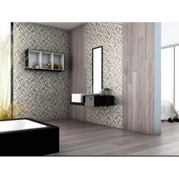Mozaic Vidrepur Aura 25x25mm, pe plasa - Dimensiune 25x25mm