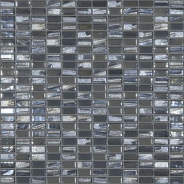 Mozaic Vidrepur Bijou 12x25mm, pe plasa - Dimensiune 12x25mm