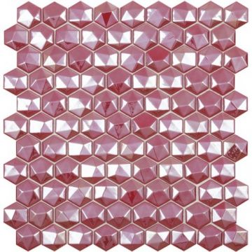 Mozaic Vidrepur Diamond 35x35mm, pe plasa - Dimensiune 35x35 mm
