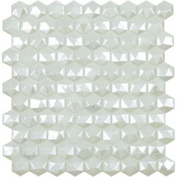 Mozaic Vidrepur Diamond 35x35mm, pe plasa - Dimensiune 35x35 mm