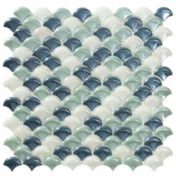 Mozaic Vidrepur Dimension 36x29mm, pe plasa - Dimensiune 36x29 mm