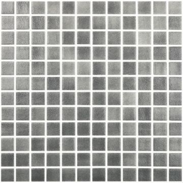 Mozaic Vidrepur Fog Colors 25x25mm, pe hartie - Culoare 515 NIEBLA GRIS OSCURO