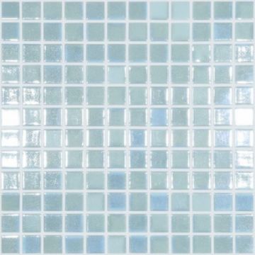 Mozaic Vidrepur Luminescent Fire Glass 25x25mm, pe plasa - Dimensiune 25x25mm