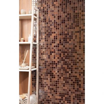 Mozaic Vidrepur Luxe, pe plasa - Dimensiune 25x25mm