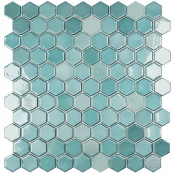 Mozaic Vidrepur Luxe, pe plasa - Dimensiune 35x35 mm