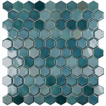 Mozaic Vidrepur Luxe, pe plasa - Dimensiune 35x35 mm