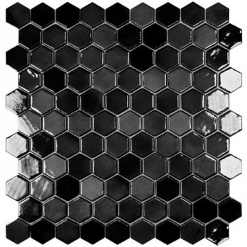Mozaic Vidrepur Luxe, pe plasa - Dimensiune 35x35 mm