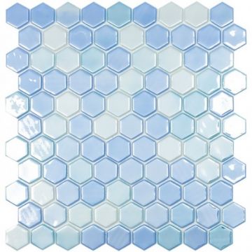Mozaic Vidrepur Luxe, pe plasa - Dimensiune 35x35 mm