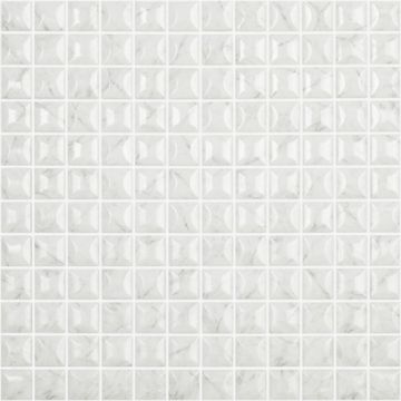 Mozaic Vidrepur Marbles 25x25mm, pe plasa - Dimensiune 25x25mm