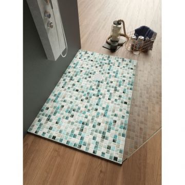 Mozaic Vidrepur Nature Matt, pe plasa - Dimensiune 38x38 mm