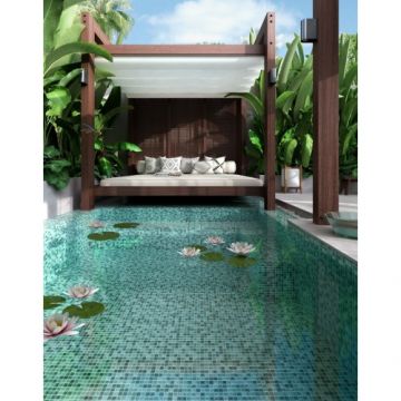 Mozaic Vidrepur Nature, pe plasa - Dimensiune 25x25mm