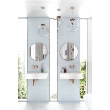 Mozaic Vidrepur Nordic, pe plasa - Dimensiune 38x38 mm