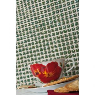 Mozaic Vidrepur Pearl 12x12mm, pe plasa - Dimensiune 12x12 mm