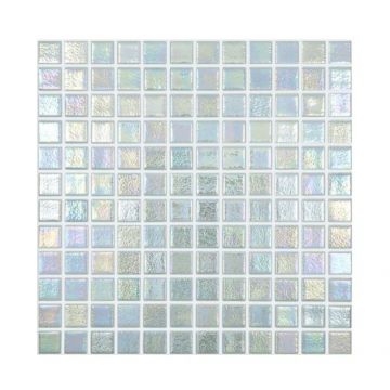 Mozaic Vidrepur Shell pe plasa, 25x25 mm, lucios - Culoare mozaic shell mystic 554