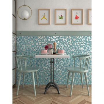 Mozaic Vidrepur Soul 36x29mm, pe plasa - Dimensiune 36x29 mm