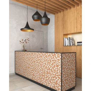 Mozaic Vidrepur Soul 36x29mm, pe plasa - Dimensiune 36x29 mm