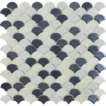 Mozaic Vidrepur Soul 36x29mm, pe plasa - Dimensiune 36x29 mm