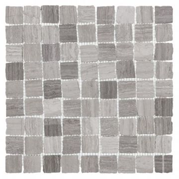 Mozaic Woodstone GREY bend 32 - Dunin, 30,5x30,5cm