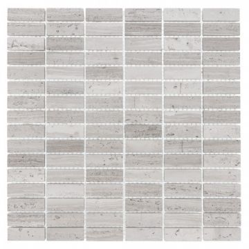 Mozaic Woodstone GREY block 48 - Dunin, 30,5x30,5cm