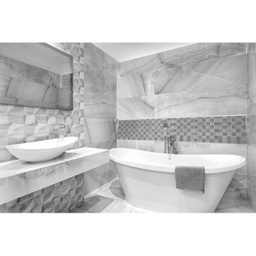 Mozaic Woodstone GREY tatami 48 - Dunin, 30,5x30,5cm