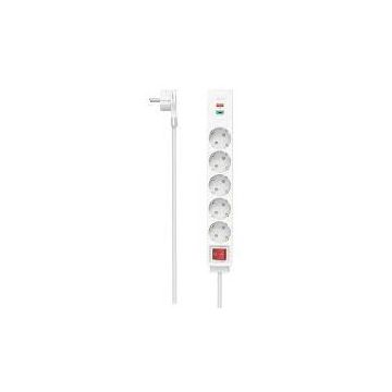 Power Strip 5-Way USB-C/A 18 W PD/FC Switch Flat Plug 1.4 m