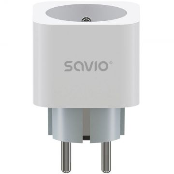 Priza inteligenta Wi-Fi 16A AS-01 Alb