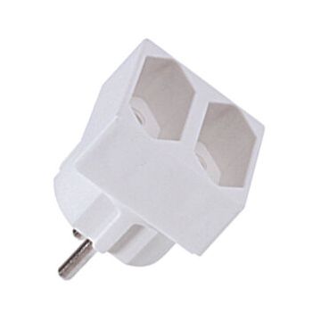 Stecher Dublu 921271 V PE25 Alb