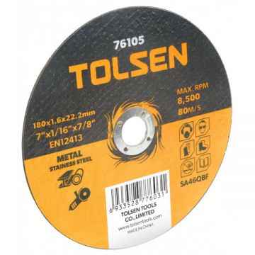 Disc plat de taiere (metal si otel inoxidabil) 230x2.0x16 mm