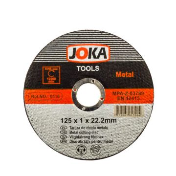Discuri abrazive pt metal 125x1x22.2