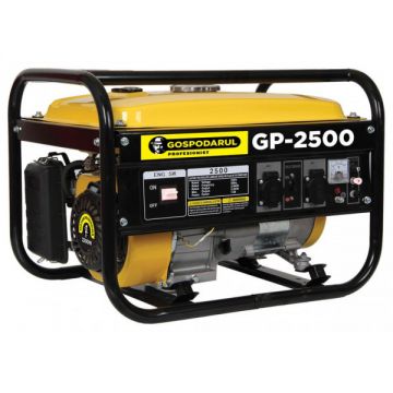Generator Curent Electric - 2200w 6.5 CP- Gospodarul Profesionist GP-2500 Benzina