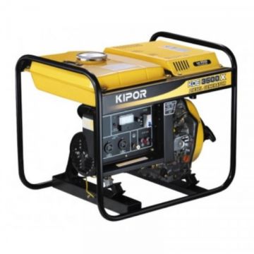 Generator Curent Electric Kipor KDE 3500 X, 3.2 kVA (Diesel) AVR