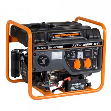 Generator Curent Electric pe Benzina Stager GG 3400E, 7 CP, 3 kW, (Benzina), AVR