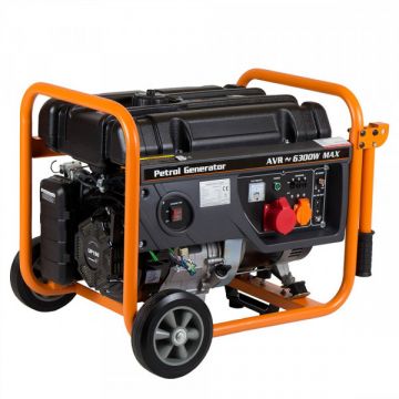 Generator Curent Electric pe Benzina Stager GG 7300-3W, 6.3 kW, (Benzina) AVR