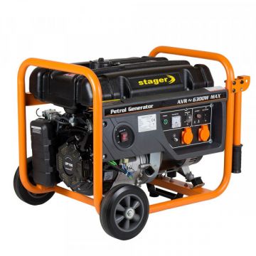 Generator Curent Electric pe Benzina Stager GG 7300W - (Benzina) AVR