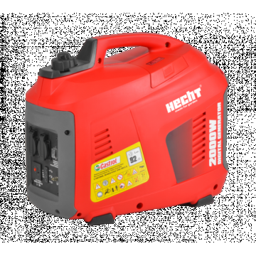 Generator de Curent 3 CP, 2000 W, (Benzina), 1 Priza 12V + 1 Priza 220 V - Hecht GG2000i