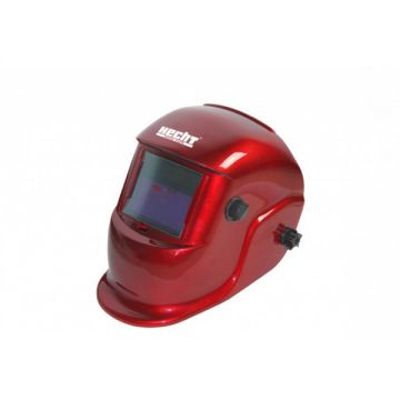 Masca de sudura Hecht 900204 Automata rosie cu indicator pentru baterie descarcata