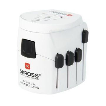 Adaptor Priza Universal Pro World 1.103180 Alb