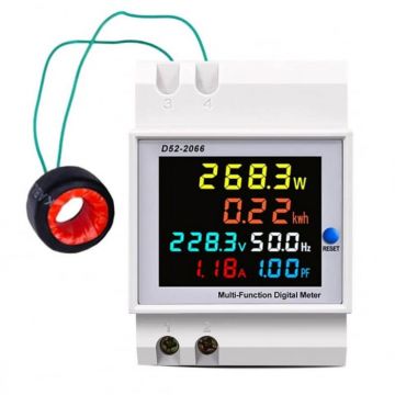 Contor electric cu afisarea parametrilor in timp real TAXNELE D52-2066, bobina externa