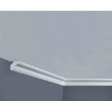 Cornisa decorativa din polistiren dens extrudat SC3 - 3.7x3.7x200 cm