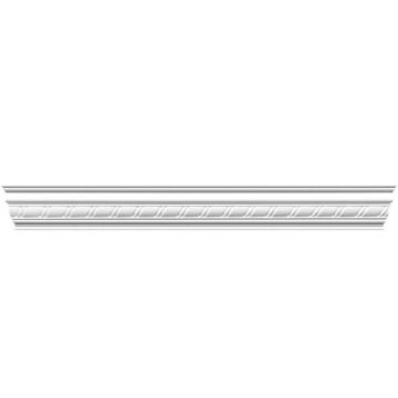 Cornisa decorativa din polistiren extrudat M1 - 10x10x200 cm