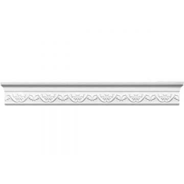 Cornisa decorativa din polistiren extrudat M4 - 6.5x12.5x200 cm