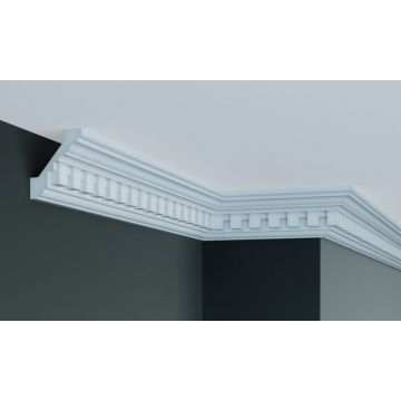 Cornisa decorativa din poliuretan C710 - 7.6x6.4x200 cm